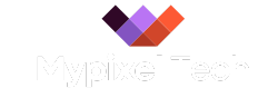 Mypixel tech web logo for dark mode