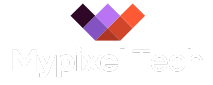 Mypixel tech web logo for dark mode